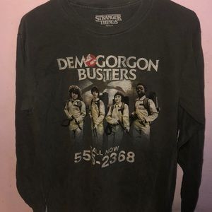 Stranger Things Demogorgon Busters Long Sleeve